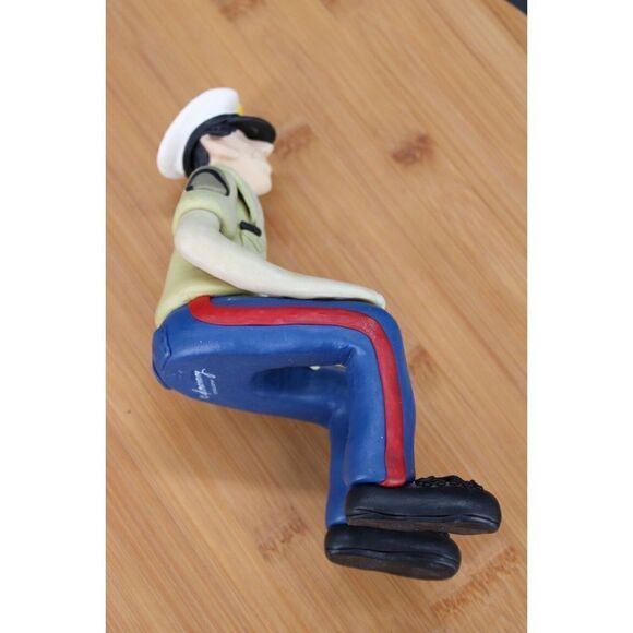 D Manning FAMILY OF FRIENDS shelf sitter.  MARINES.  # 90723.  Military. - Picture 7 of 7